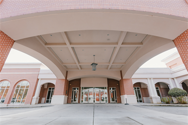 Conference Center front drop-off lane