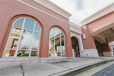 Conference Center Boardroom windows from outside